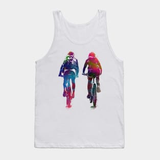 Cycling Bike sport art #cycling #sport Tank Top